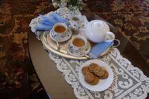 snacks in the parlor at helena's bed and breakfast - the SAnders